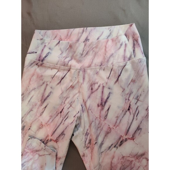 Women's R and Dry Collection Marble Leggings Pink Small - Picture 4 of 6